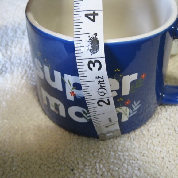 NWT blue “Super Mom” mug - Picture 6 of 8
